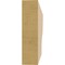 Ekena Millwork 2in. W x 8in. H x 16in. L Garner Woodgrain TimberThane Rafter Tail, Primed Tan RFTUR02X08X16GARRCPR - alternate 5